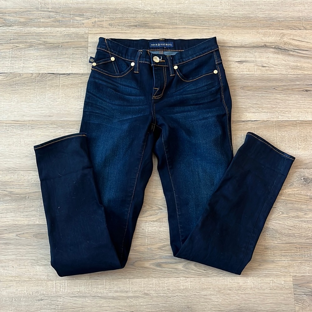 Sleek jeans long